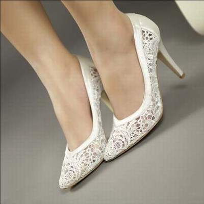 escarpins ivoire mariage homme